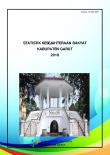 Statistik Kesejahteraan Rakyat Kabupaten Garut 2018