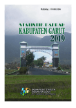 Statistics Of Garut Regency 2019