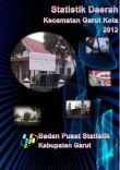 Statistik Daerah Kecamatan Garut Kota 2013