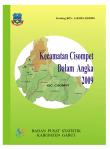 Kecamatan Cisompet dalam angka 2009