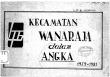 Kecamatan Wanaraja Dalam Angka 1981