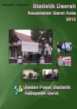 Statistik Daerah Kecamatan Garut Kota 2012