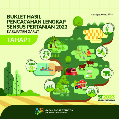 Buklet Hasil Pencacahan Lengkap Sensus Pertanian 2023 - Tahap I Kabupaten Garut